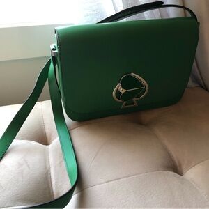 Kate Spade bag in green! Like new